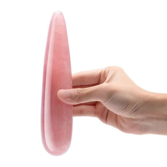 Массажер Le Wand Crystal Wand из розового кварца Массажер Le Wand Crystal Wand из розового кварца