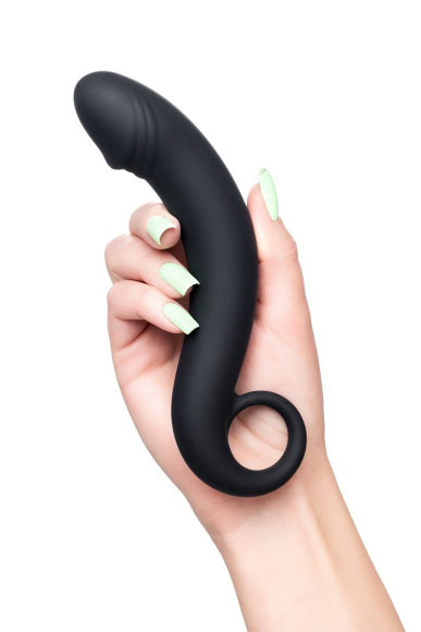 Черный анальный фаллоимитатор Dorado - 18 см. Черный анальный фаллоимитатор Dorado - 18 см.