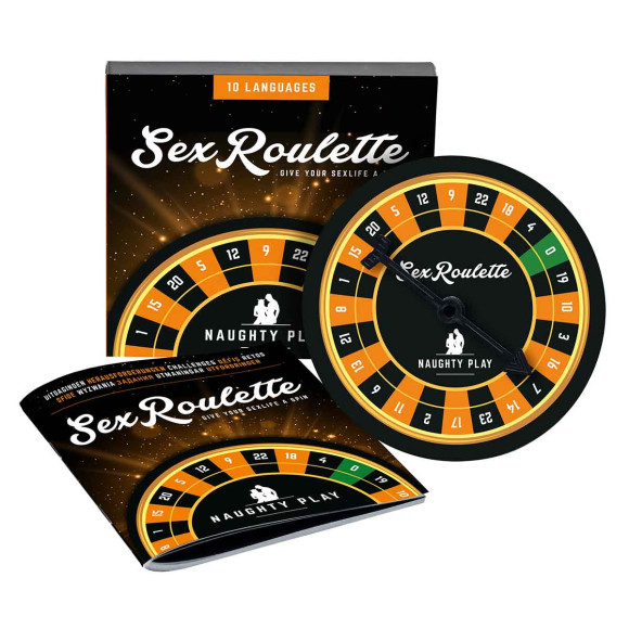 Настольная игра-рулетка Sex Roulette Naughty Play Настольная игра-рулетка Sex Roulette Naughty Play