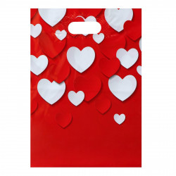 Полиэтиленовый принтованный пакет с вырубной усиленной ручкой - 31 х 40 см. Полиэтиленовый принтованный пакет с вырубной усиленной ручкой - 31 х 40 см.