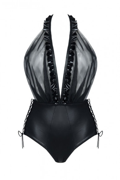 Соблазнительное боди Carmen со шнуровками Соблазнительное боди Carmen со шнуровками