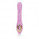 Сиреневый вибромассажер со стимуляцией клитора Katharine - 21 см. Сиреневый вибромассажер со стимуляцией клитора Katharine - 21 см.