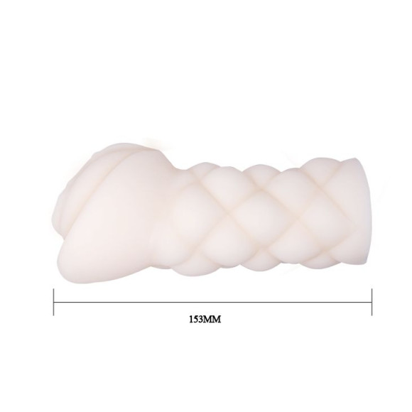 Рифленый мастурбатор-вагина