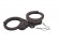 Наручники из темного металла A88B Handcuffs With Chain Наручники из темного металла A88B Handcuffs With Chain