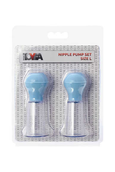 Набор для стимуляции сосков Nipple Pump Set - Size L Набор для стимуляции сосков Nipple Pump Set - Size L