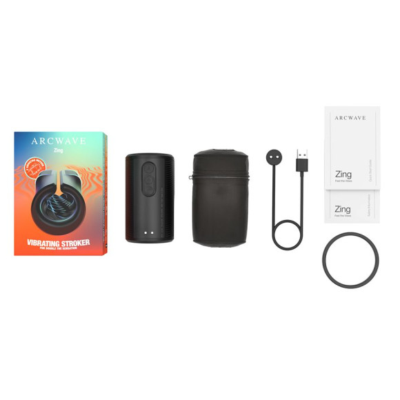 Черный вибромастурбатор ARCwave Zing