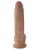 Фаллоимитатор-мулат 9  Cock with Balls - 22,9 см.
