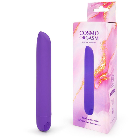 Фиолетовый мини-вибромассажёр со скошенным кончиком - 13 см. Фиолетовый мини-вибромассажёр со скошенным кончиком - 13 см.