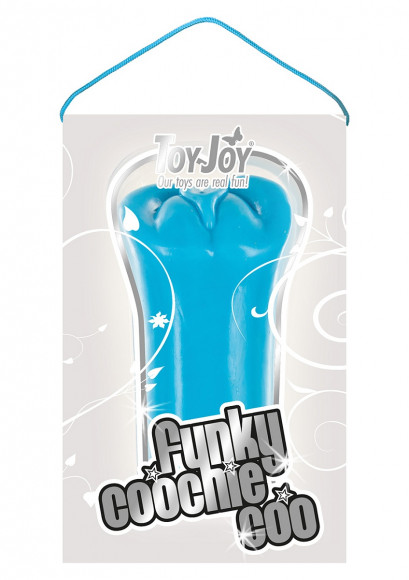 Синий мастурбатор-вагина FUNKY COOCHIE COO BLUE Синий мастурбатор-вагина FUNKY COOCHIE COO BLUE