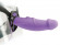 Фиолетовый вибратор-насадка для страпона - 15,2 см. Фиолетовый вибратор-насадка для страпона - 15,2 см.
