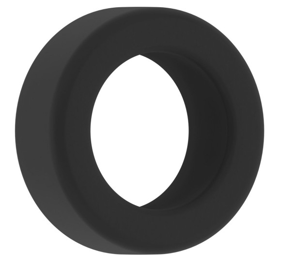 Чёрное эрекционное кольцо Cockring No.39 