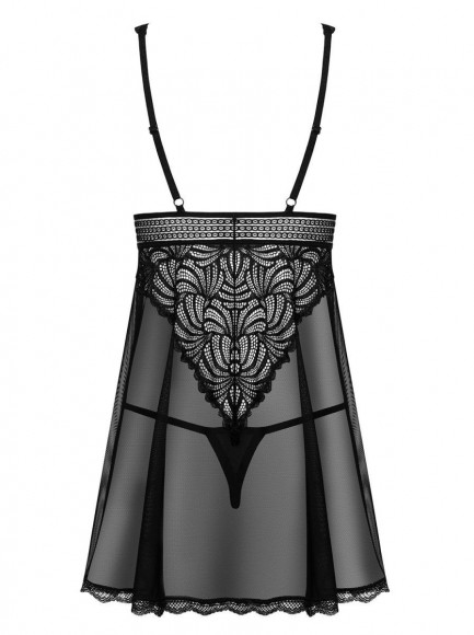 Эффектная коротенькая сетчатая сорочка Sweetia Эффектная коротенькая сетчатая сорочка Sweetia