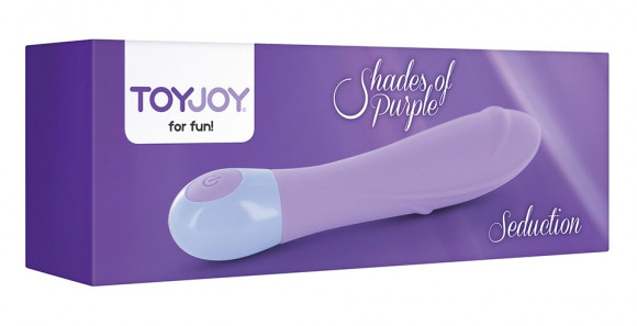 Сиреневый вибратор SEDUCTION MEDIUM PURPLE - 17 см. Сиреневый вибратор SEDUCTION MEDIUM PURPLE - 17 см.