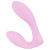 Розовый вибратор Selove DuoFlex