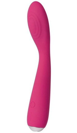 Ярко-розовый G-стимулятор IRIS Clitoral & G-spot Vibrator - 18 см. Ярко-розовый G-стимулятор IRIS Clitoral & G-spot Vibrator - 18 см.