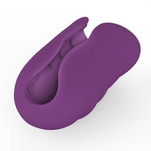Фиолетовый мастурбатор открытого типа Utopia Ripple