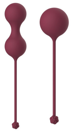 Набор бордовых вагинальных шариков Love Story Carmen Набор бордовых вагинальных шариков Love Story Carmen