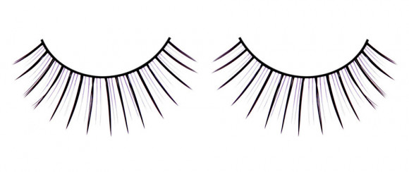 Чёрные накладные разделенные ресницы Deluxe Чёрные накладные разделенные ресницы Deluxe