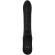 Черный вибромассажер с тройной стимуляцией Trifecta - 21,6 см. Черный вибромассажер с тройной стимуляцией Trifecta - 21,6 см.