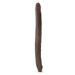 Коричневый двусторонний фаллоимитатор Chocolate 16-Inch Long Dildo - 41,5 см. Коричневый двусторонний фаллоимитатор Chocolate 16-Inch Long Dildo - 41,5 см.