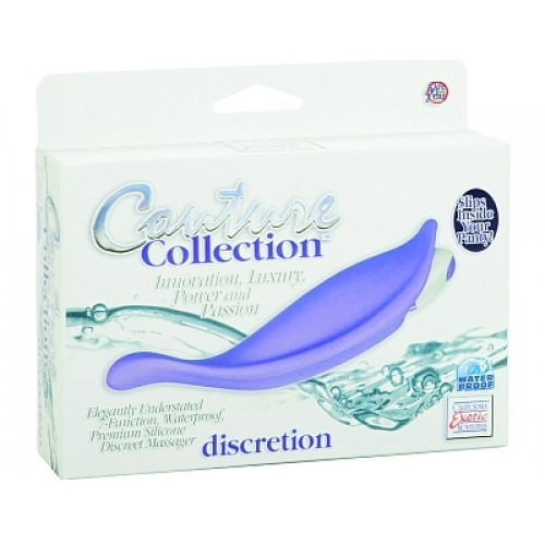 Силиконовый массажер Couture Collection Discretion Purple Силиконовый массажер Couture Collection Discretion Purple