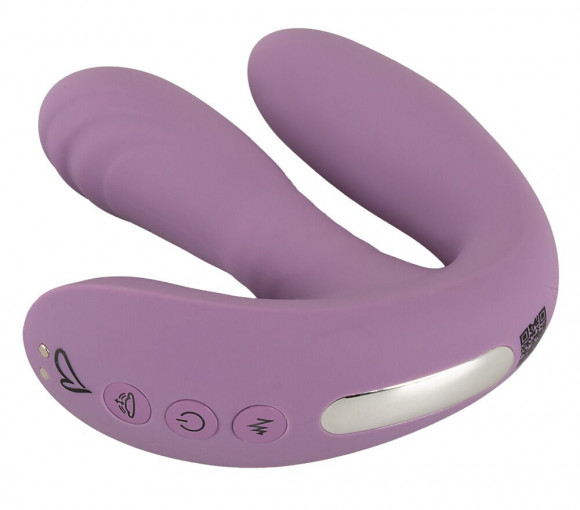 Фиолетовый тройной вибратор MIREVA RC Triple Hands-Free Vibrator