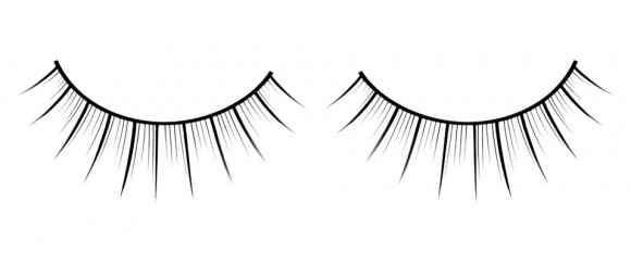 Разделенные накладные ресницы Deluxe