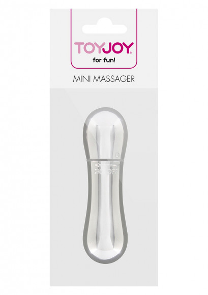 Серебристый мини-вибромассажер MINI VIBRATING MASSAGER - 8 см. Серебристый мини-вибромассажер MINI VIBRATING MASSAGER - 8 см.