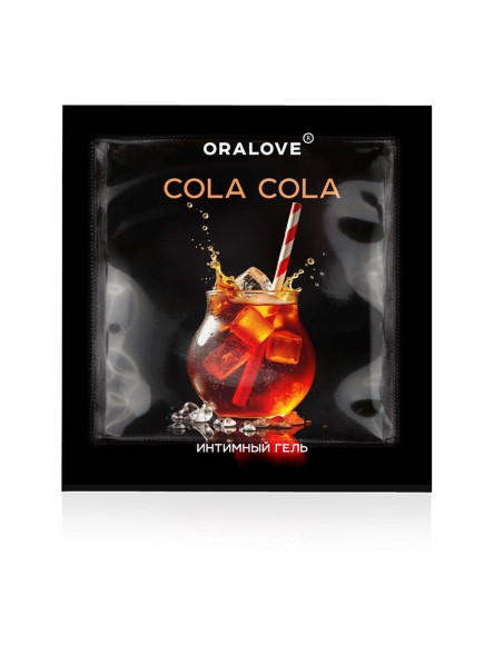 Саше съедобной оральной смазки OraLove с ароматом колы - 3 гр. Саше съедобной оральной смазки OraLove с ароматом колы - 3 гр.