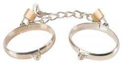 Металлические наручники Metal Handcuffs с замочками Металлические наручники Metal Handcuffs с замочками