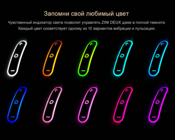 Фиолетовый вибратор для пары 2 в 1 ZINI DEUX