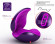 Фиолетовый вибратор для пары 2 в 1 ZINI DEUX
