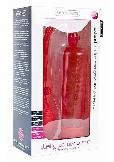 Красная вакуумная помпа Dusky Power