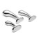 Набор из 3 стальных стимуляторов простаты Stainless Steel P-spot Training Set