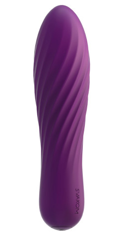 Фиолетовая вибропуля Tulip - 10,6 см. Фиолетовая вибропуля Tulip - 10,6 см.