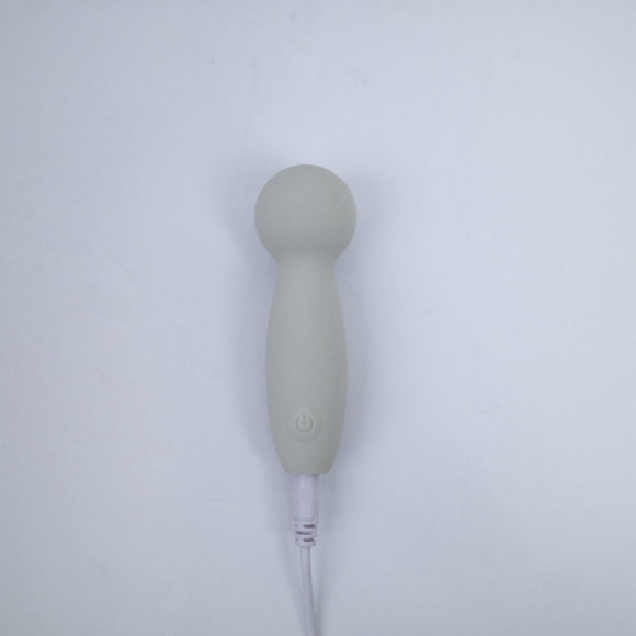 Серый мини-вибромассажёр Harmony