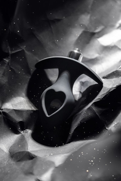 Черная анальная вибровтулка Cordis S - 10,5 см. Черная анальная вибровтулка Cordis S - 10,5 см.