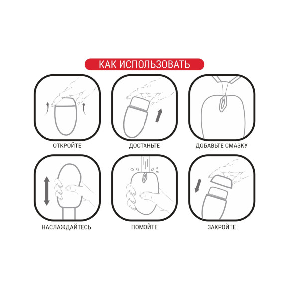 Мастурбатор-анус в футляре-яйце