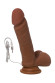 Коричневый вибратор-ротатор Realstick Elite Mulatto на присоске - 21 см. Коричневый вибратор-ротатор Realstick Elite Mulatto на присоске - 21 см.