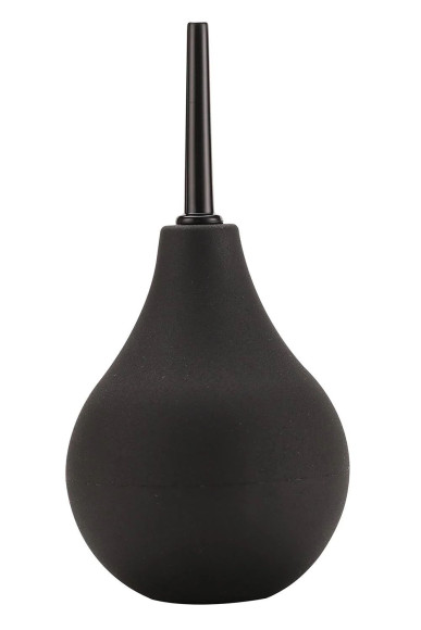 Черный конический анальный душ Anal Douche