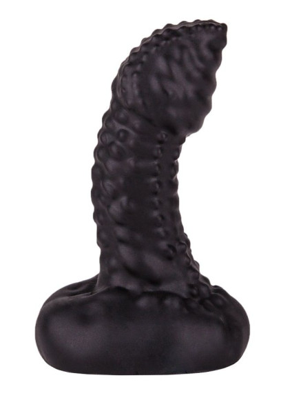 Чёрный плаг-массажёр для простаты - 7,2 см. Чёрный плаг-массажёр для простаты - 7,2 см.