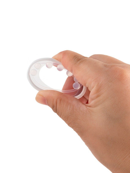 Эрекционное кольцо с мягкой стимулирующей насадкой