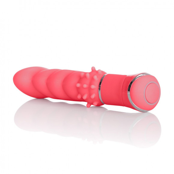 Розовый вибромассажер Power Play Power G - 11,5 см. Розовый вибромассажер Power Play Power G - 11,5 см.