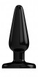 Черный анальный стимулятор Bottom Line - 10,5 см.