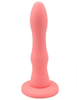 Розовая анальная насадка Paris Anal для пояса харнесс - 15,5 см. Розовая анальная насадка Paris Anal для пояса харнесс - 15,5 см.