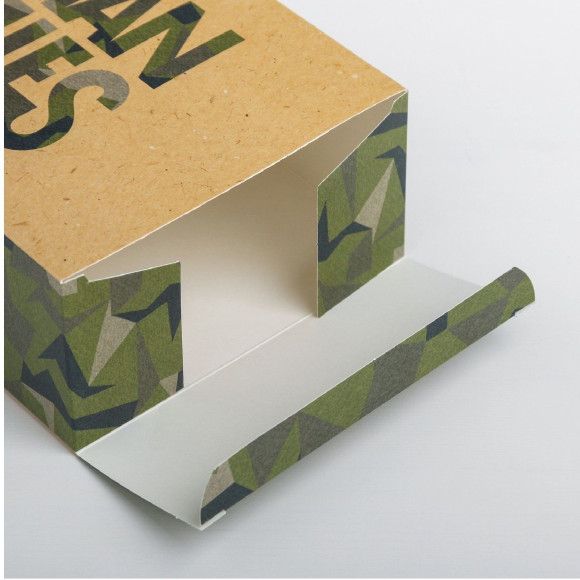 Складная коробка Man rules - 16 х 23 см.