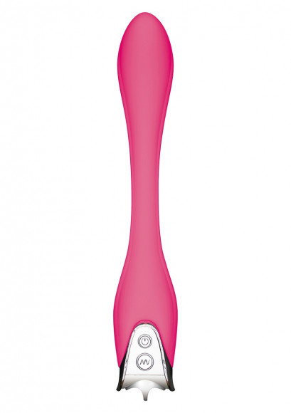 Розовый вибростимулятор G-точки G-VOLUTION - 22 см. Розовый вибростимулятор G-точки G-VOLUTION - 22 см.