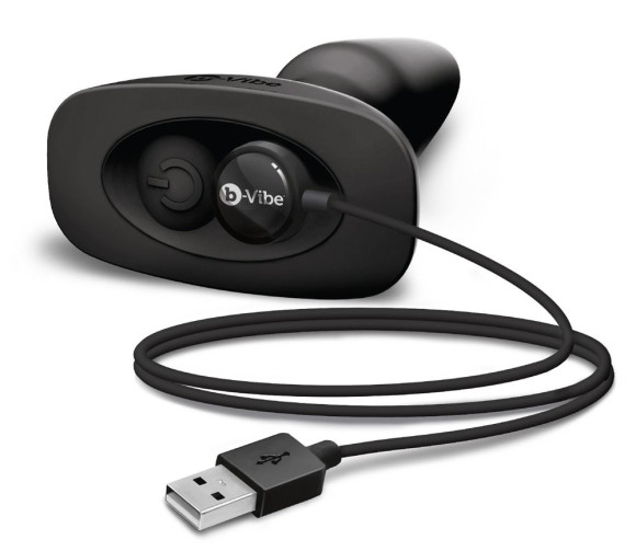 Чёрная вибровтулка с ротацией шариков RIMMING REMOTE CONTROL PLUG BLACK - 15,2 см. Чёрная вибровтулка с ротацией шариков RIMMING REMOTE CONTROL PLUG BLACK - 15,2 см.