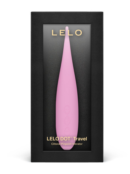 Розовый вибратор для клитора Lelo Dot Travel