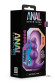 Фиолетовая анальная пробка The Supernova Plug - 7,6 см.